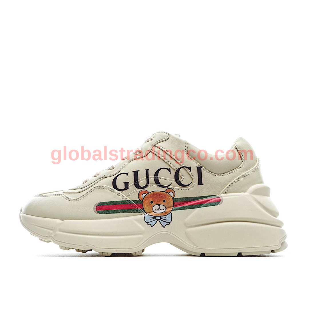 Gucci Rhyton Vintage Trainer Sneaker Dad Running Shoes